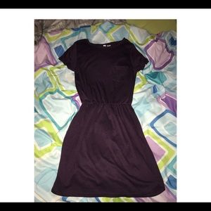 H&M plum casual dress